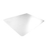 Desktex® Crystal Clear Vinyl Rectangular Desk Pad - 20" x