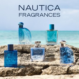 Nautica Classic Eau de Toilette for Men - Citrusy and Earthy Scent - Aromatic Notes of Bergamot, Jasmine, and Musk - Great for Everyday Wear - 3.4 Fl Oz