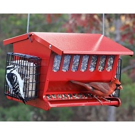 Seeds-N-More Feeder For Birds - 2.5Gallon - Red