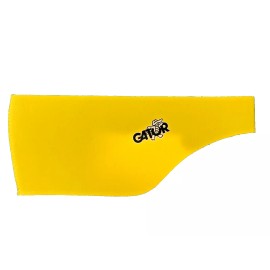 Gator UNISEX GATOR "GATOR EARS" LYCRA BONDED NEOPRENE THERMAL HEADBAND (MED) IN YELLOW