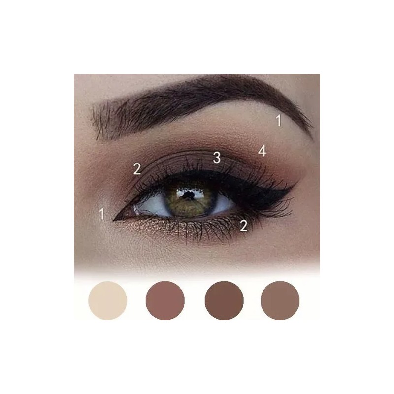 Dália Juego de paleta de sombras 120 colores