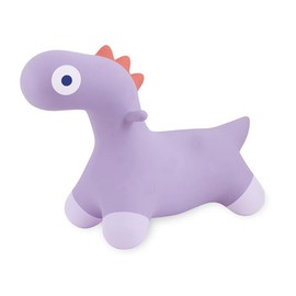 Quut Hoppi - A bouncy dinosaur ride-on toy! This adorable dino helps improve creativity, balance, coordination, and muscle strength. - Color: Lavender