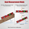 15.7" Digital Level with Backlit LCD Display, High-Precision ±0.1° Magnetic
