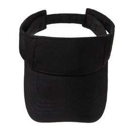 Children's Sun Hat Summer Hat Cap Peaked Cap Girls Boys Outdoor Sun Visor Sun Shield Hats Beach Tennis Sun Visor Cap, 2-8 Years, black A