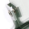 Mnixy 5Y4B Retaining Clamp, Acrylic, Silver