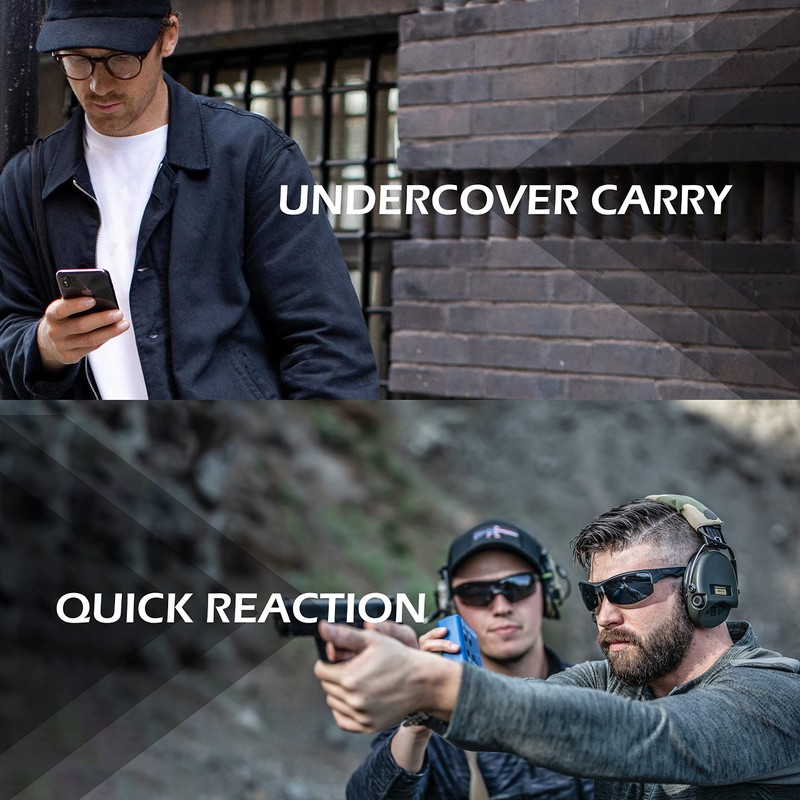 Lilcreek Conceal Carry Shirts for Men,Holster Shirt for Men,Concealed Carry