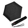 Knirps U.200 Ultra Light Duomatic Rain Pocket Umbrella Black, black,
