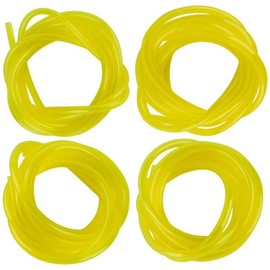 HUZTL Fuel Line Hose Kit 3/32" x 3/16" 1/8" x 3/16" 1/8" x 1/4" .080" x .140" for Poulan Craftman Chainsaw String Trimmer Blower Small Engine Fuel Hose (4 feet each)