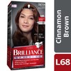 Schwarzkopf Brilliance Permanent Hair Colour, L68 Cinnamon Brown