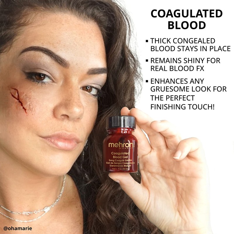 Mehron Makeup Coagulated Fake Blood for Halloween SFX Zombie Makeup