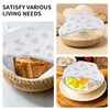 Pack of 4 Food Covers for Proofing Basket, Reusable Cover,
