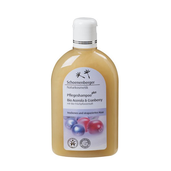 Schoenenberger Care Shampoo plus Organic Acerola & Cranberry Pack of 2 x 250 ml