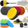 GOH DODD Drill Brush, 23-Piece Electric Drill Brush Set with