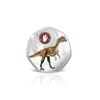 The Koin Club Age of Dinosaurs 2023 Shaped Silver Colour
