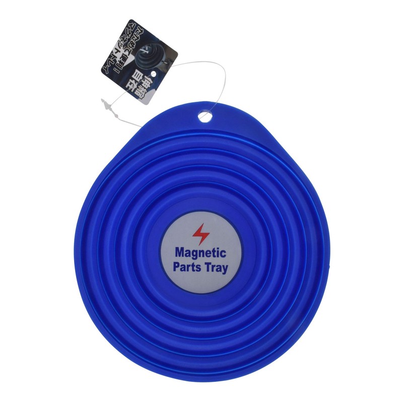 Yahataneji Screw Insert Magnet Tray Blue SMALL 13.5×3.1×14.7cm 1 piece