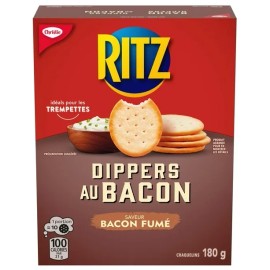 Ritz Bacon Dippers, Smoky Bacon Flavored Crackers, 180g