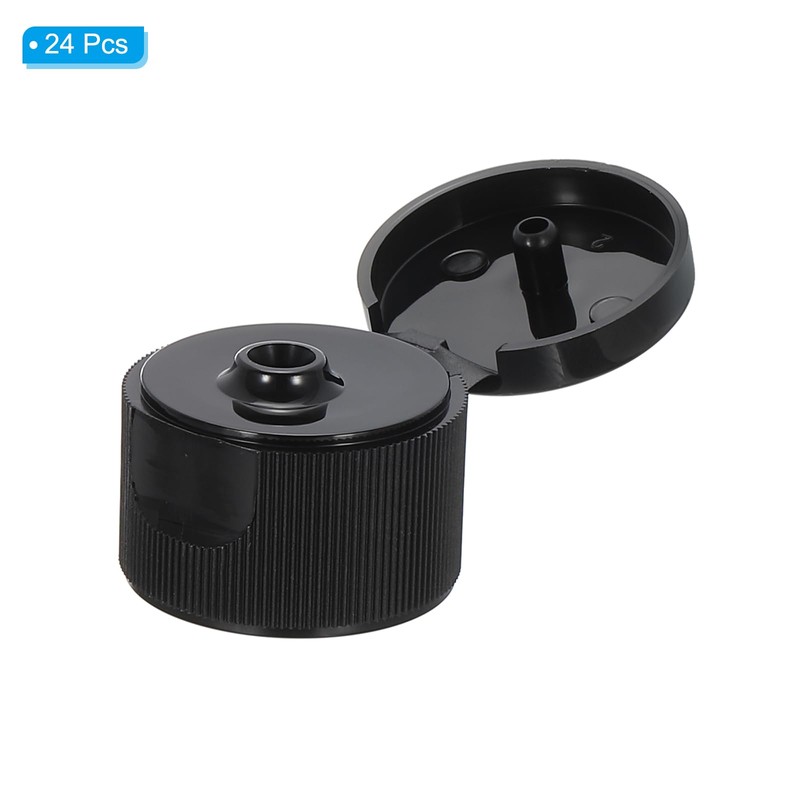 PATIKIL 24/410 Bottle Drain Caps 24 Pcs Plastic Replacement Flip