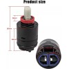 T & T Hardware N40HKC, 40PHF-2 Replacement, 40MM Shower Cartridge,