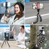10‘’ Octopus Flexible Tripod with 1/4" Screw, Quick Release Plate