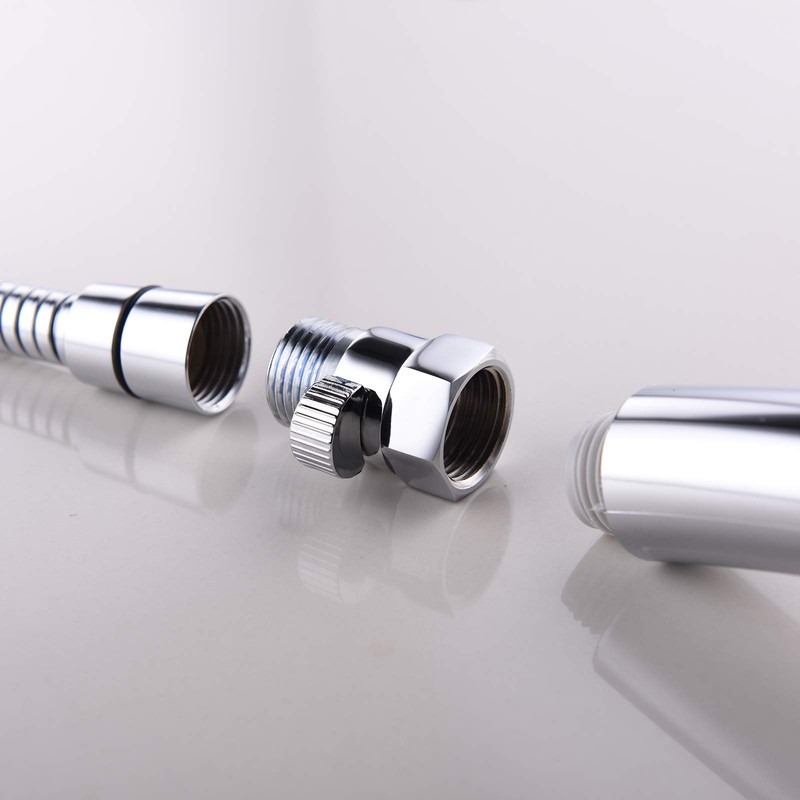 CIENCIA G1 / 2 Inch Brass Chrome-Plated Shower Head Angle