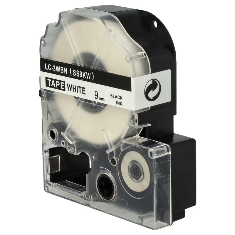 Variation vhbw Cassette Tape 9 mm for Epson LW –