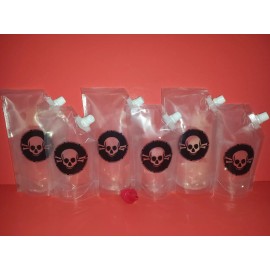PoisonPack Plastic Flask 6 multi size  Cruises, Runners, Rum, Events, Concerts