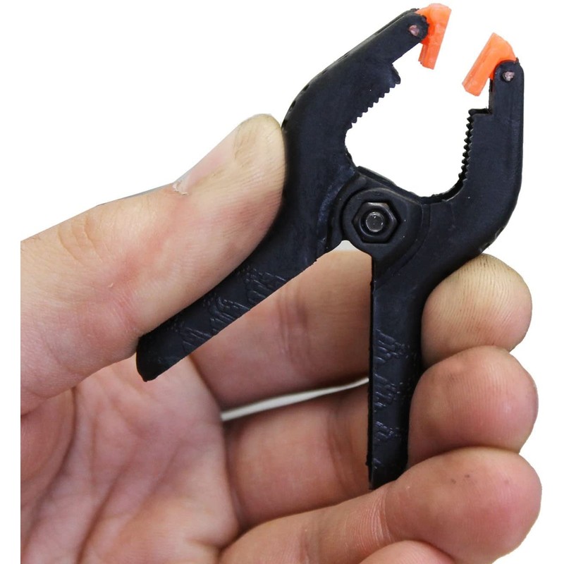 4 Pcs 3" 7.6cm Plastic Spring Clamps Extra Strength and