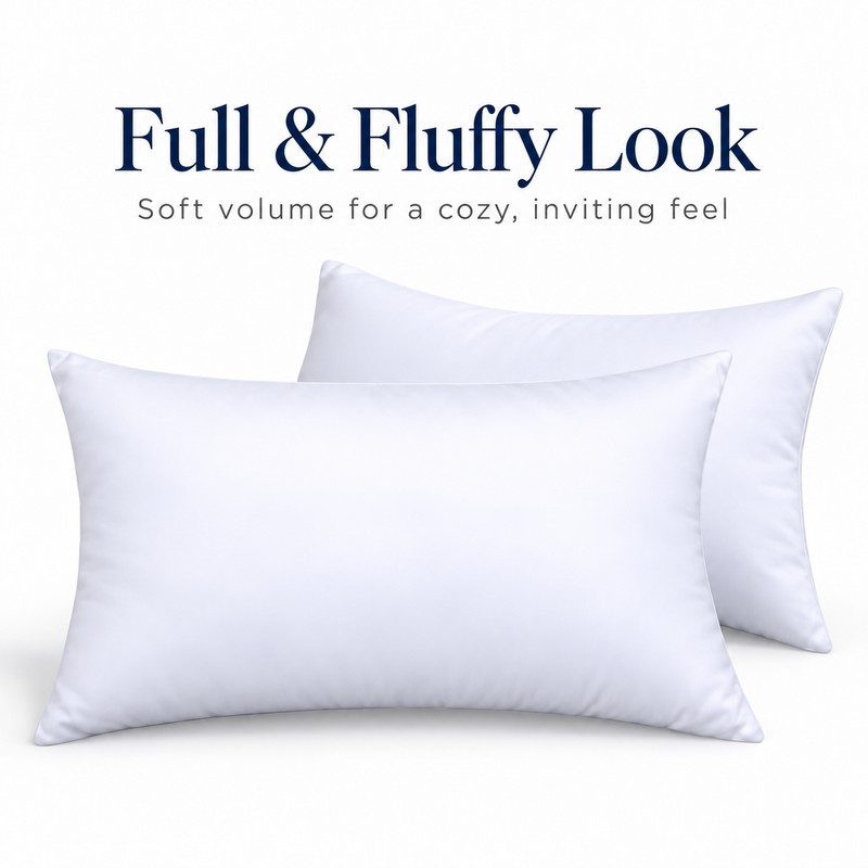 Soft Throw Pillow Inserts for Couch and Bed – Fluffy
