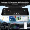 JOMISE C810 CarPlay Mirror Dash Cam Front and Rear -