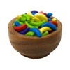 Banana Shaped Candy, Crazy Rainbow Assortment, 3 Pounds Bulk