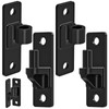 Insaga Heavy Duty Gate Hinges,2Pack High Strength Steel with E-Coating