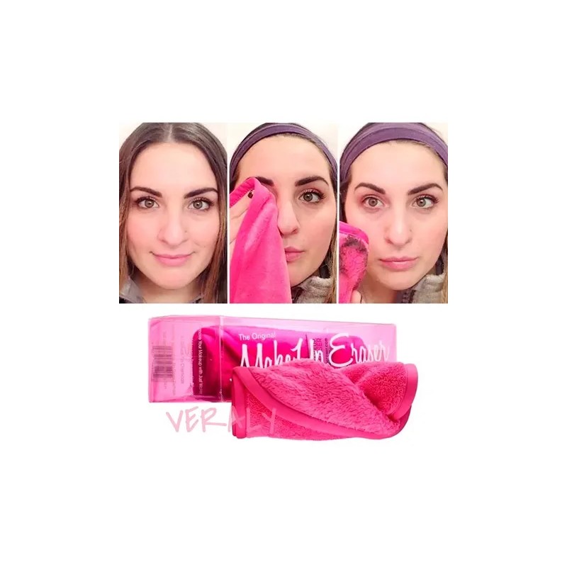 Make Up Eraser Toalla Desmaquillante Facial Reutilizable F