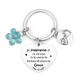 POIUYTRE Mother's Day Gift Mother's Day Gift Ideas Gift Mom Keychain Mom Gift Women Birthday Gift Mom Gift for Mom Keychain Donn Gift Mom Anniversary, 11, L