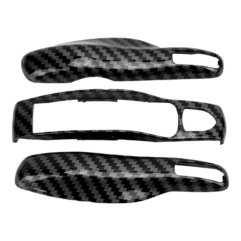 Keyfob Housing Cover Carbon Fiber Color Shell Fit for Cayenne