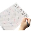 Dry Erase Alphabet Tracing Board: Letter and Numbers Handwriting Practice
