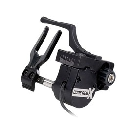 Ripcord Code Red X Arrow Rest with IMS Mount - Black, Left Hand