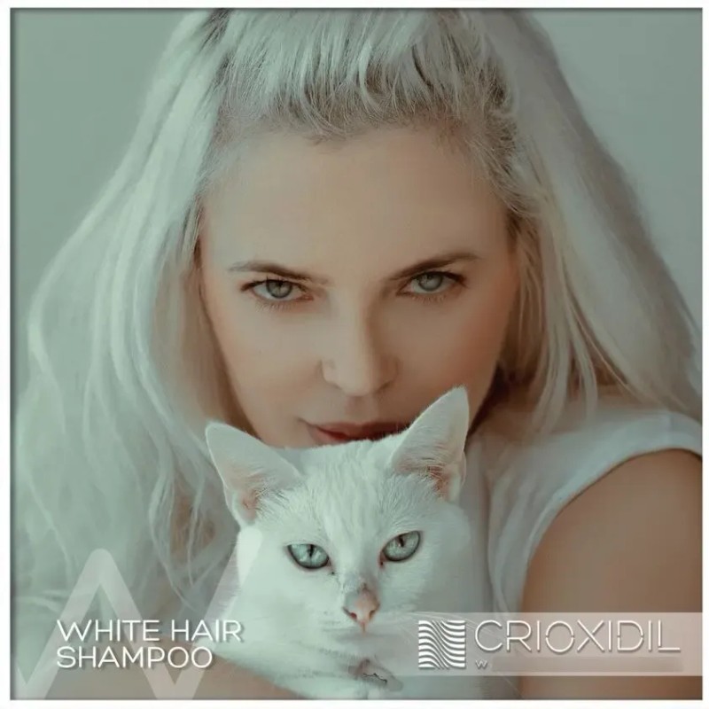 Crioxidil Shampoo Matizador Blancos Platinado 300ml H/españa