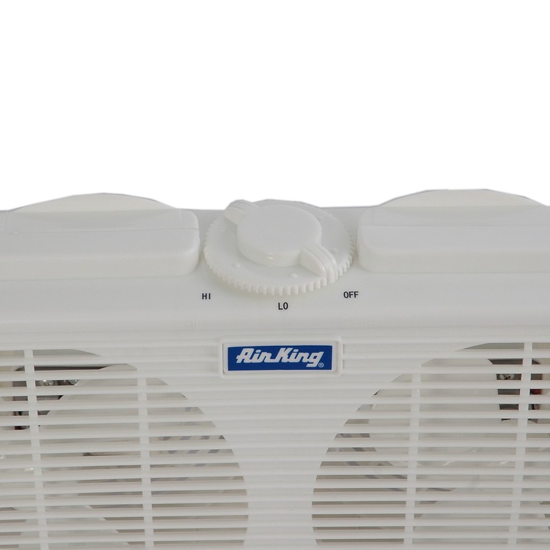 AIR KING Window Fan,Table/Window,Fits Wndw H 12"