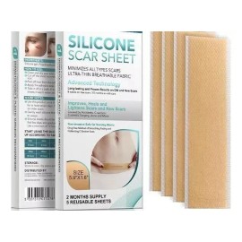 Tiras De Silicona Ayuda A Eliminar Cicatrices Acné Queloide