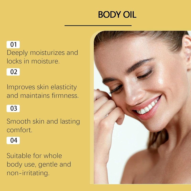 Aceite corporal antienvejecimiento para aprietar la piel 3.38 FL OZ