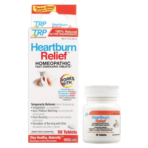 THE Relief Products Heartburn Relief, 50 Count