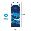 THERMOS FUNTAINER 12 Ounce Stainless Steel Vacuum Insulated Kids Straw
