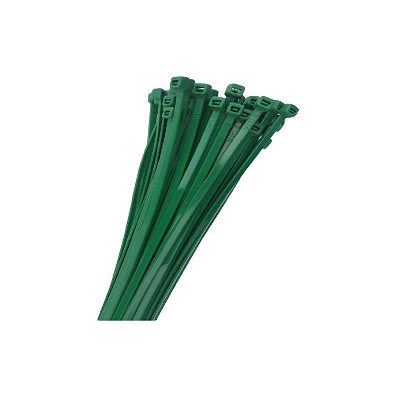 KnnX 28211 - Green Cable Tie - 2.5mm x 150mm