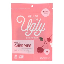 UD_Hello! I'm Ugly-100% Upcycled Drd Cherries Case of 12-4 Oz Dried Fruit