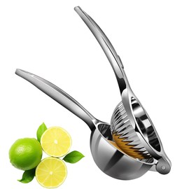 lemon Squeezer, Lemon Juicer, Heavy Duty Citrus Juicer, Metal Lime Squeezer, Solid Juicer Hand, Durable Orange Squeezer, Manual Juicer, Lemon Squeezer Press, Lime Juicer, Citrus Fruit Squeezer