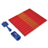 Faithfull FAICPRKIT Carpenters Pencil Kit Red - Medium (Pack of