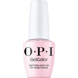 OPI GelColor Getting Nadi On My Honeymoon | Opaque Soft Pink Crème UV Cure Gel Nail Polish | Vegan & HEMA Free, Long Lasting, High Shine