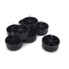 Antrader 8-Pack Nail On Heavy Duty Adjustable Cabinet Sofa Feet