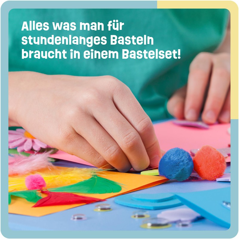 Smowo Smowo® Mega Bastelset Starterset - Bastelbox Mix - mit