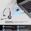 NUU YOU Support Yealink Bluetooth (Headset and Dongle) Wireless Bundle